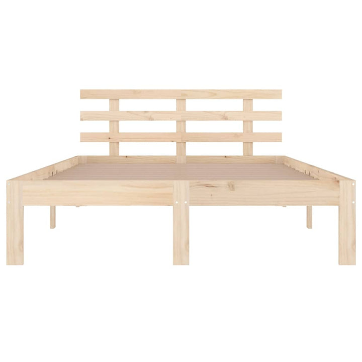 sengeramme uden madras 120x200 cm massivt træ