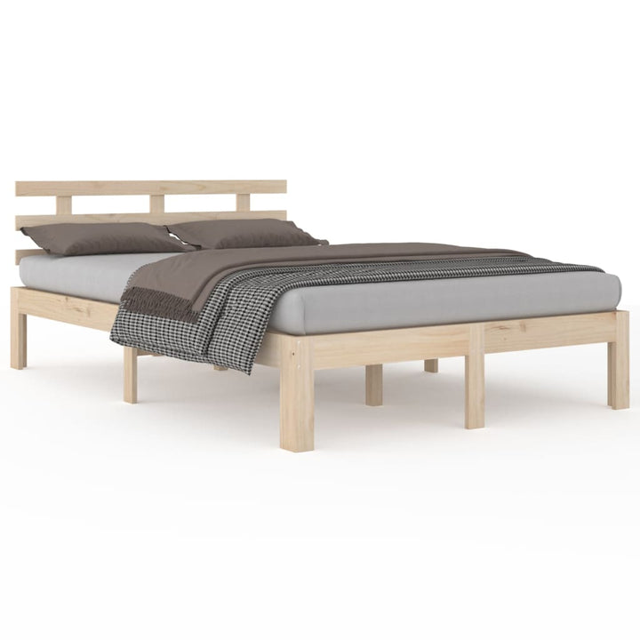 sengeramme 180x200 cm massivt fyrretræ