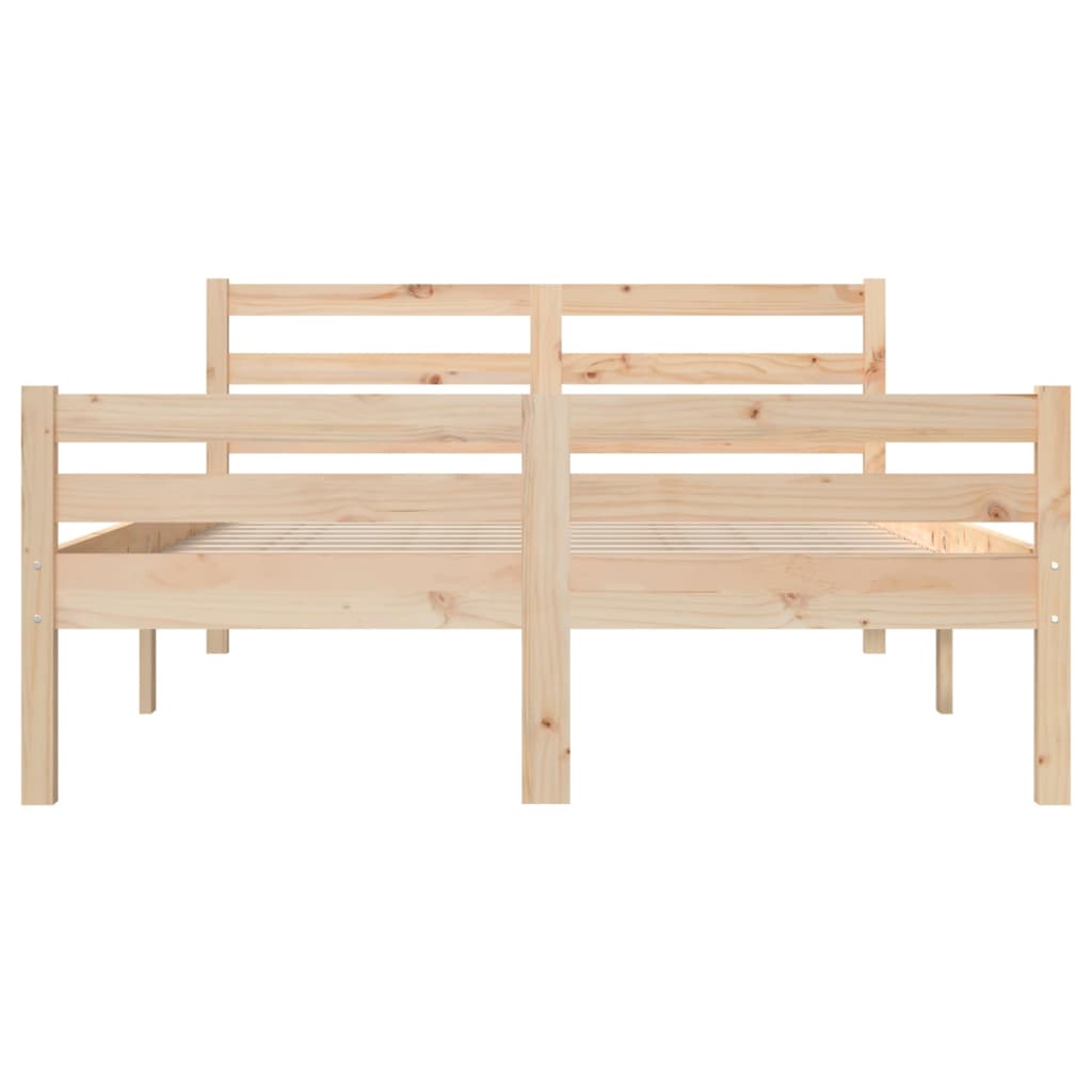 sengeramme 140x190 cm massivt træ