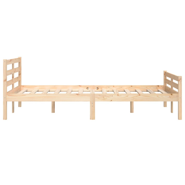 sengeramme 140x190 cm massivt træ