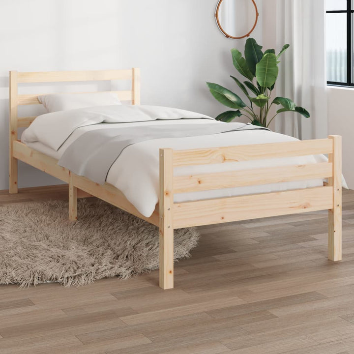 sengeramme 90x200 cm massivt træ