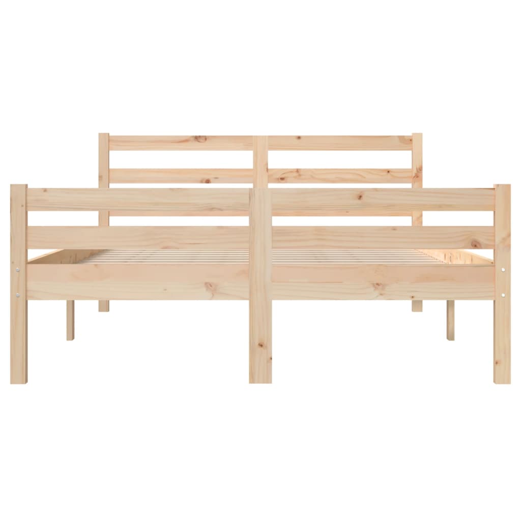 sengeramme 150x200 cm massivt træ