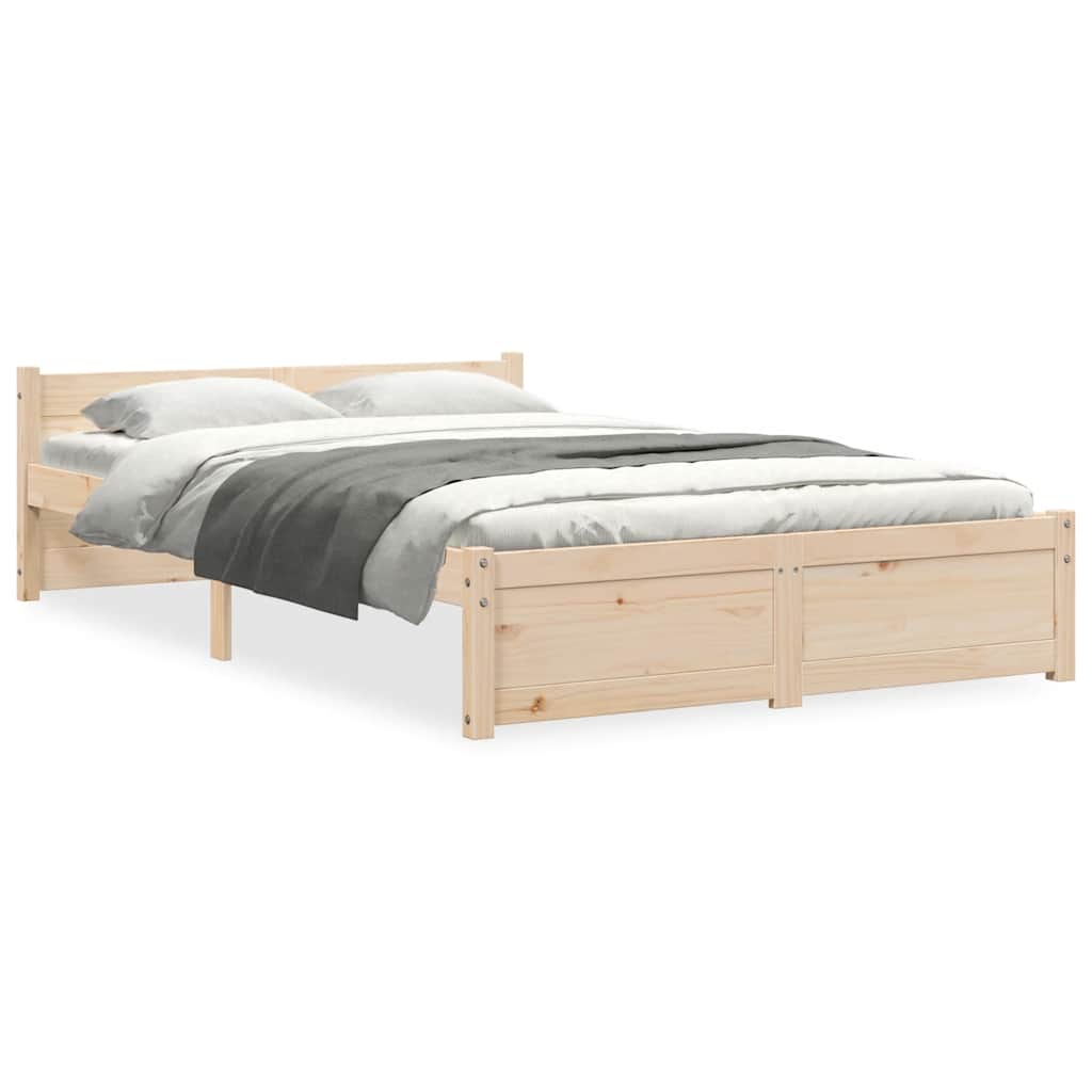 sengeramme 120x190 cm massivt træ