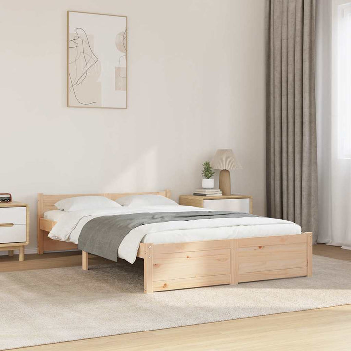 sengeramme 120x190 cm massivt træ