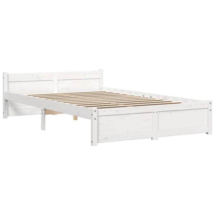 sengeramme 120x190 cm Small Double massivt træ hvid