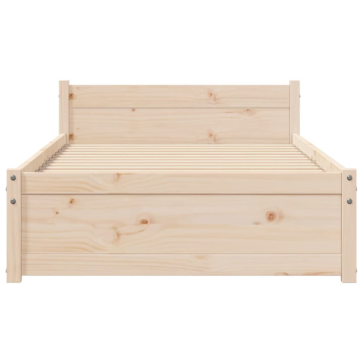 sengeramme 90x200 cm massivt træ