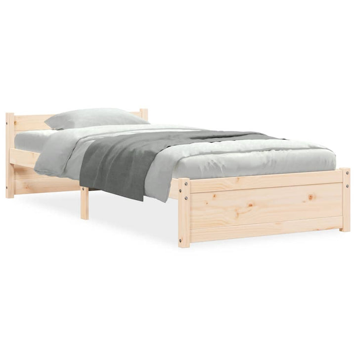 sengeramme 100x200 cm massivt træ