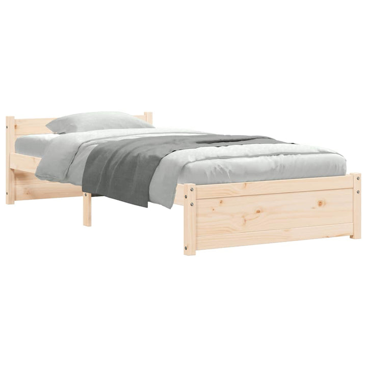 sengeramme 100x200 cm massivt træ