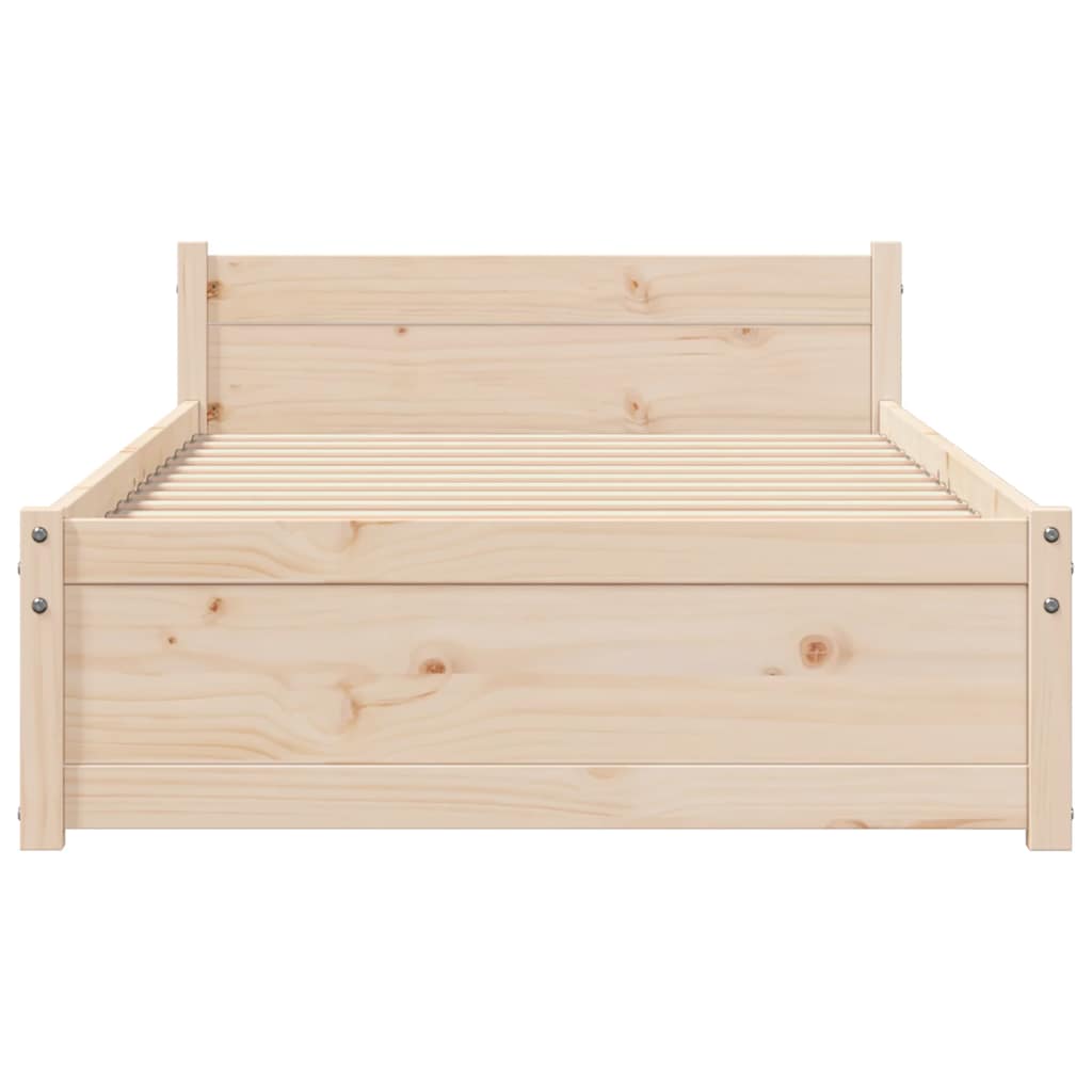 sengeramme 100x200 cm massivt træ
