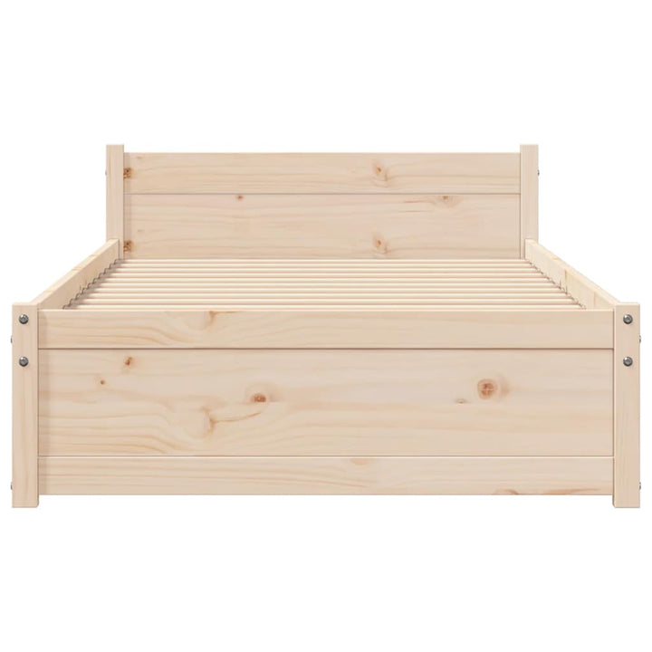 sengeramme 100x200 cm massivt træ