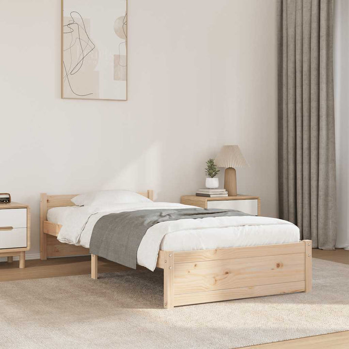 sengeramme 100x200 cm massivt træ