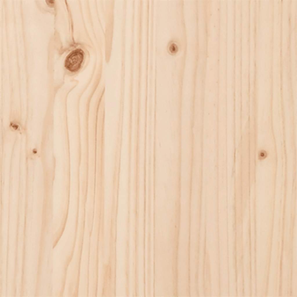 sengeramme uden madras 160x200 cm massivt træ