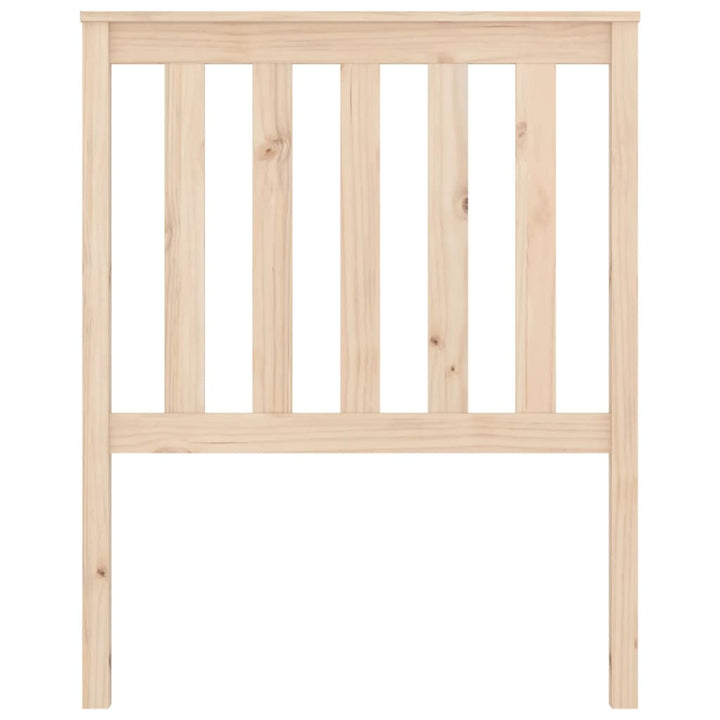 sengegærde 81x6x101 cm massivt fyrretræ