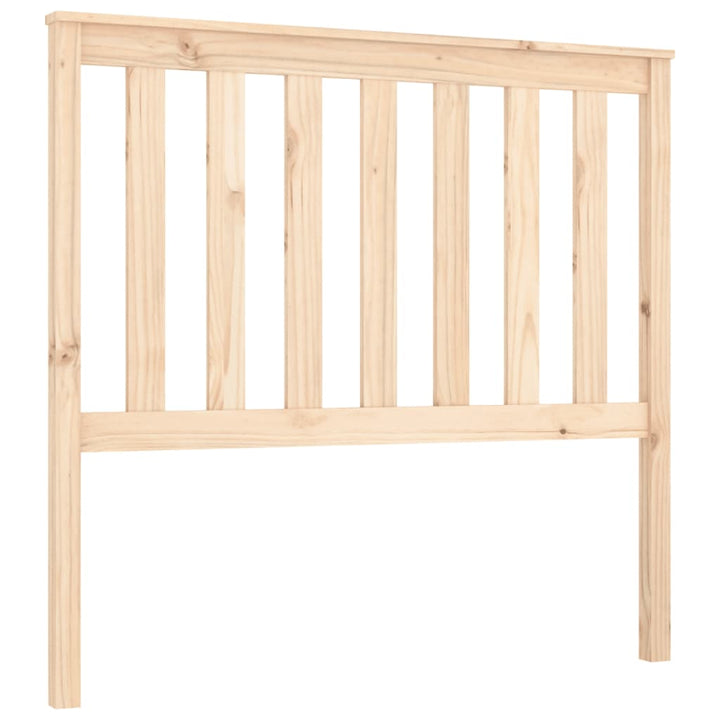 sengegærde 106x6x101 cm massivt fyrretræ