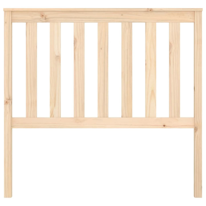 sengegærde 106x6x101 cm massivt fyrretræ