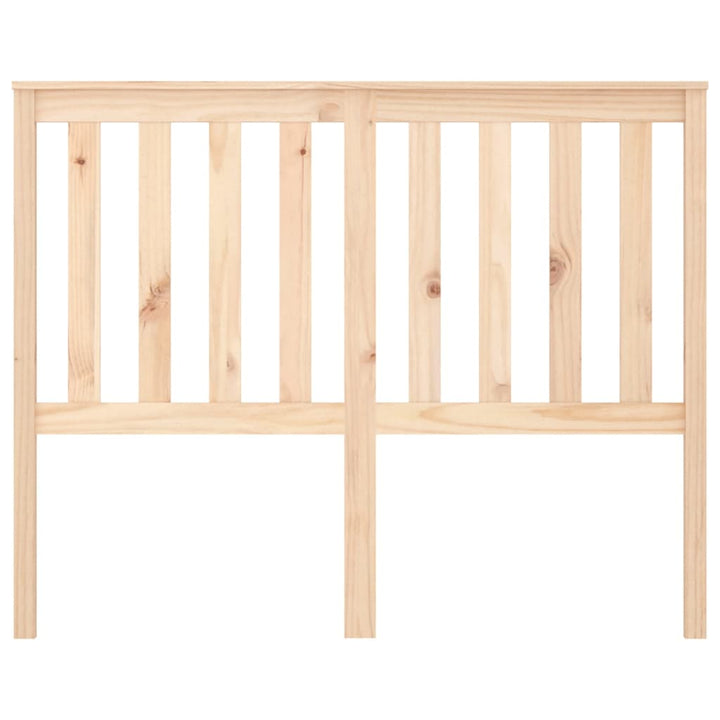 sengegærde 141x6x101 cm massivt fyrretræ