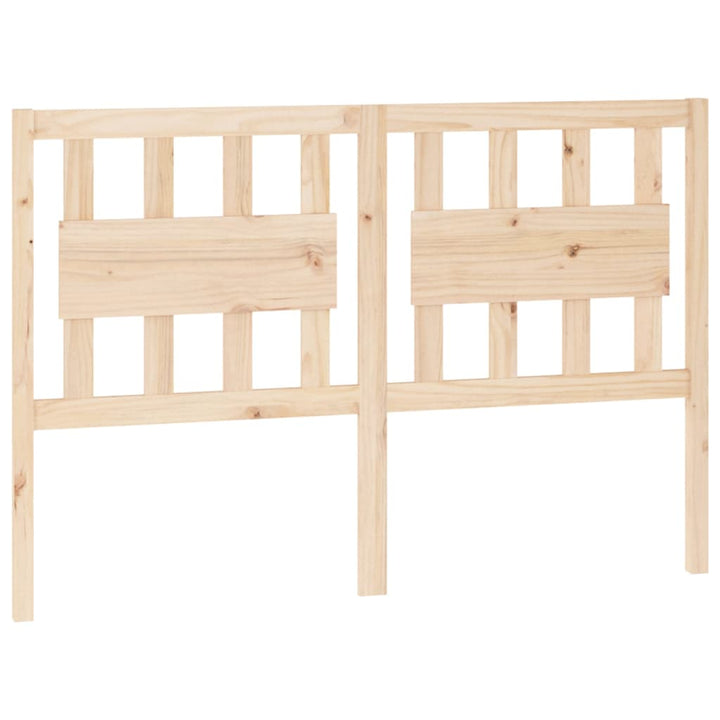 sengegærde 125,5x4x100 cm massivt fyrretræ