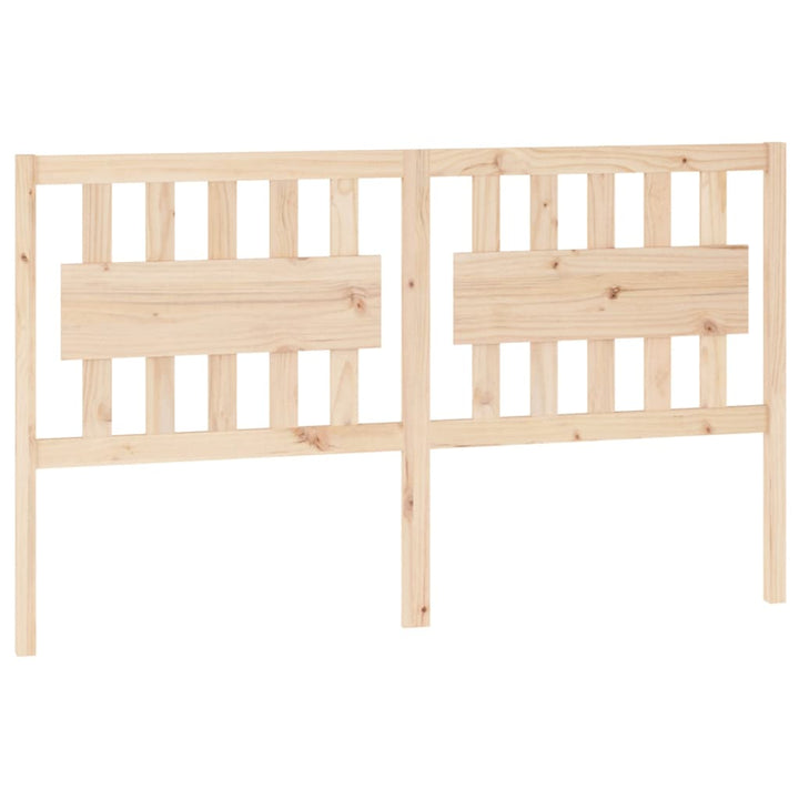 sengegavl 155,5x4x100 cm massivt fyrretræ
