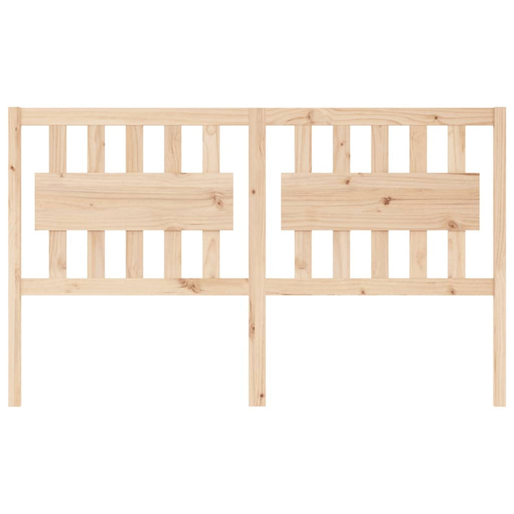 sengegærde 165,5x4x100 cm massivt fyrretræ