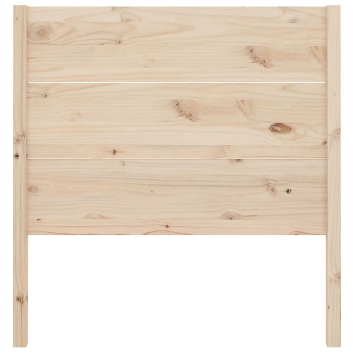sengegærde 96x4x100 cm massivt fyrretræ