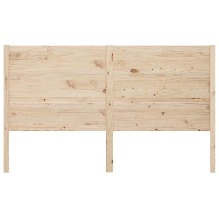 sengegærde 206x4x100 cm massivt fyrretræ