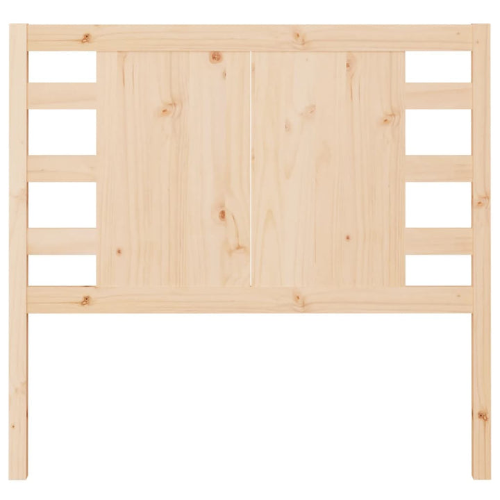 sengegærde 96x4x100 cm massivt fyrretræ