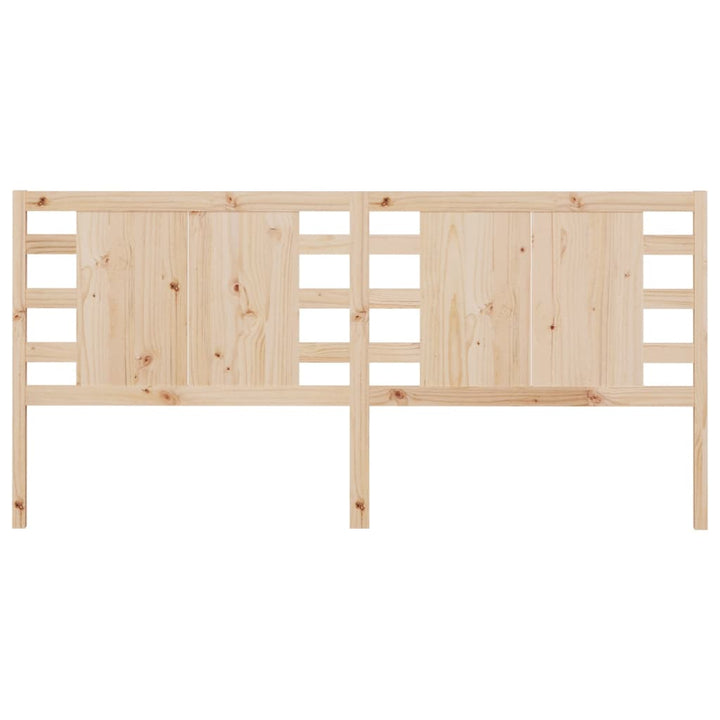 sengegærde 141x4x100 cm massivt fyrretræ