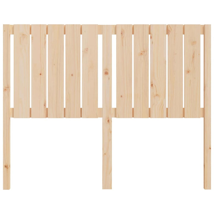 sengegærde 125,5x4x100 cm massivt fyrretræ