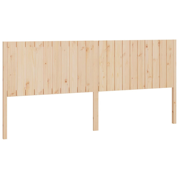 sengegavl 205,5x4x100 cm massivt fyrretræ