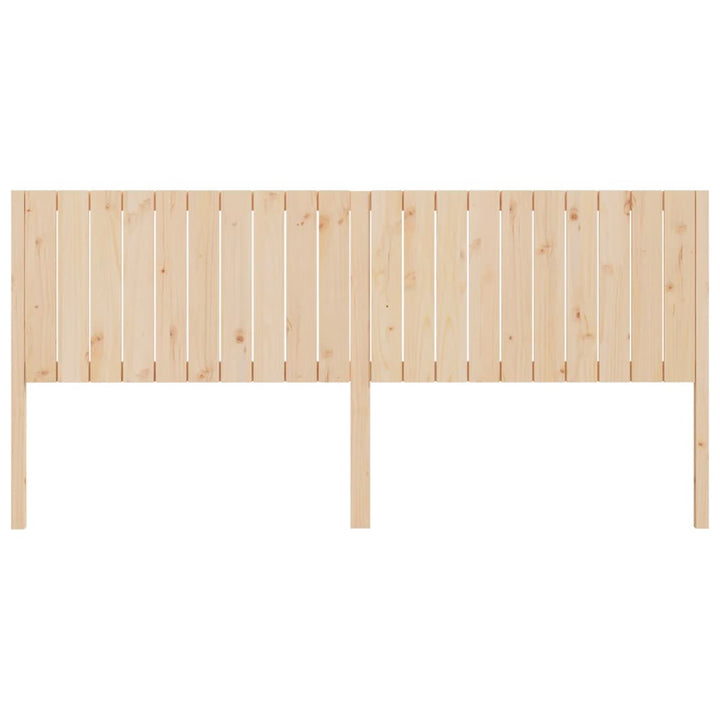 sengegavl 205,5x4x100 cm massivt fyrretræ