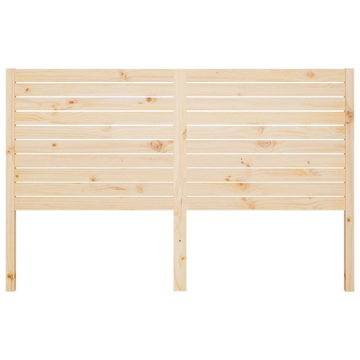 sengegærde 126x4x100 cm massivt fyrretræ