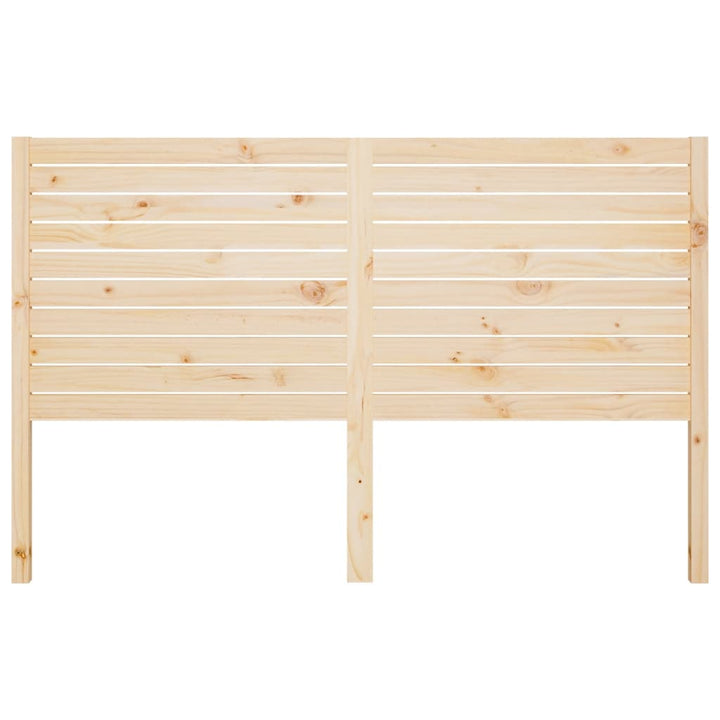 sengegærde 141x4x100 cm massivt fyrretræ