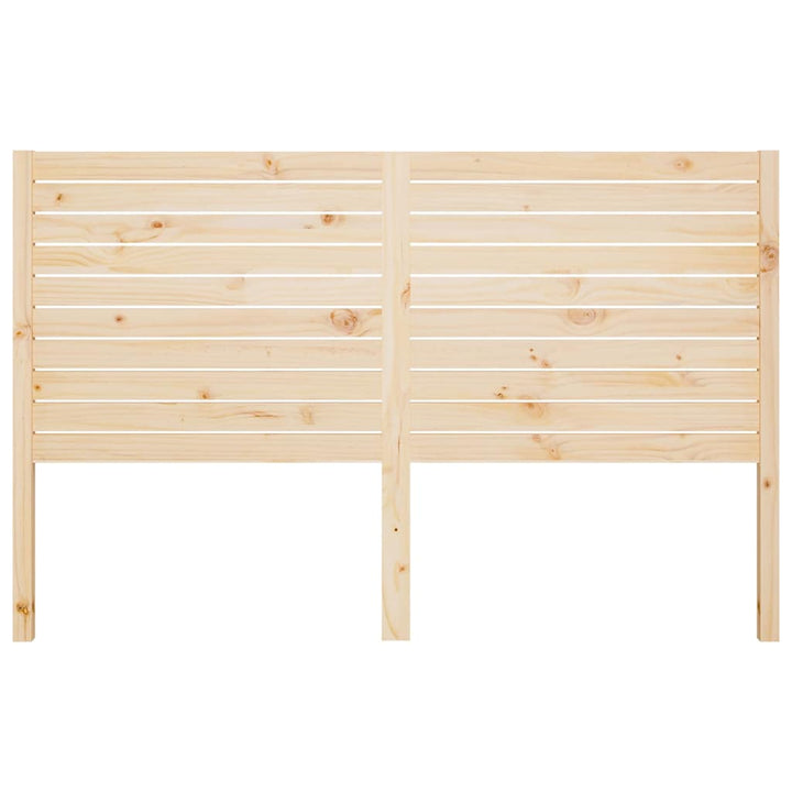 sengegærde 206x4x100 cm massivt fyrretræ