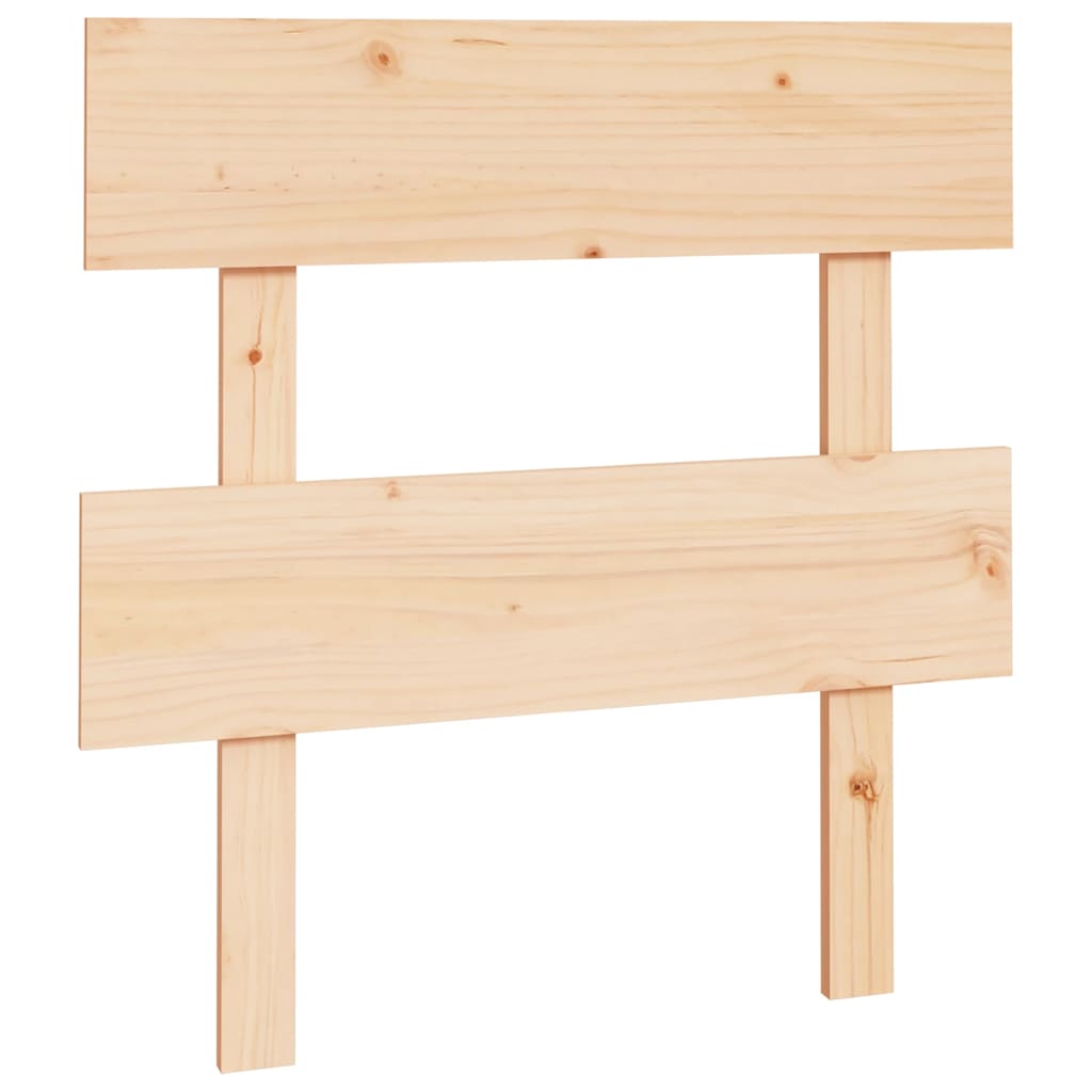 sengegærde 78,5x3x81 cm massivt fyrretræ