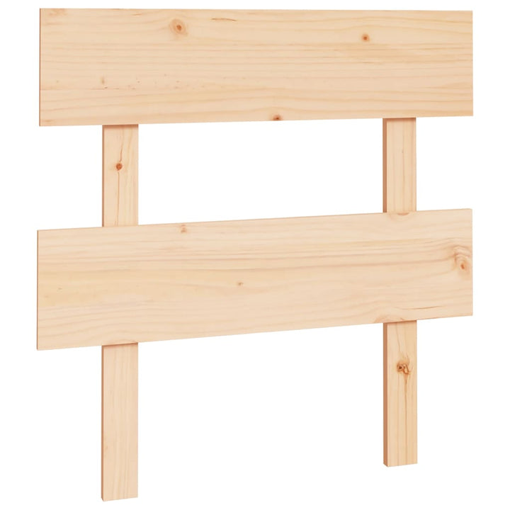 sengegærde 78,5x3x81 cm massivt fyrretræ