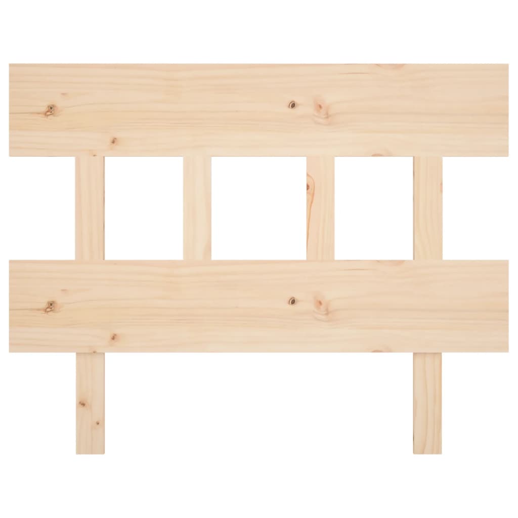 sengegærde 93,5x3x81 cm massivt fyrretræ