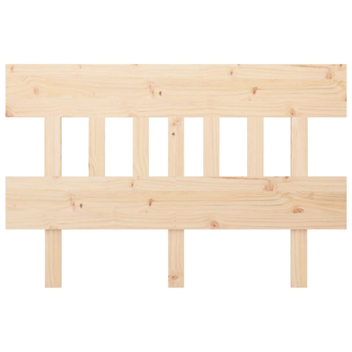 sengegærde 123,5x3x81 cm massivt fyrretræ