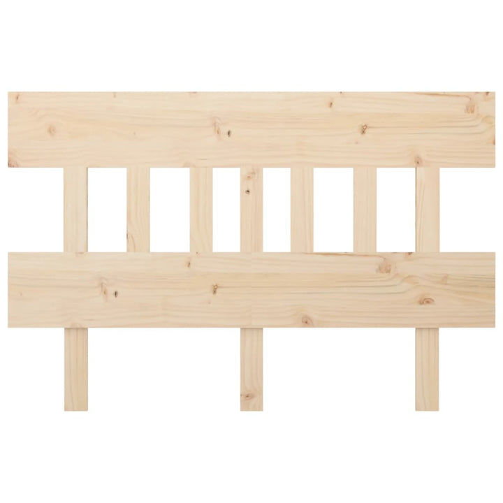 sengegærde 203,5x3x81 cm massivt fyrretræ