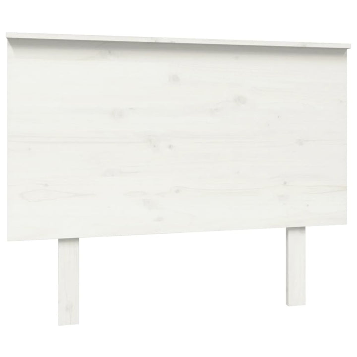 sengegærde 104x6x82,5 cm massivt fyrretræ hvid