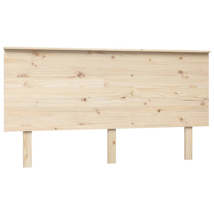 sengegærde 154x6x82,5 cm massivt fyrretræ