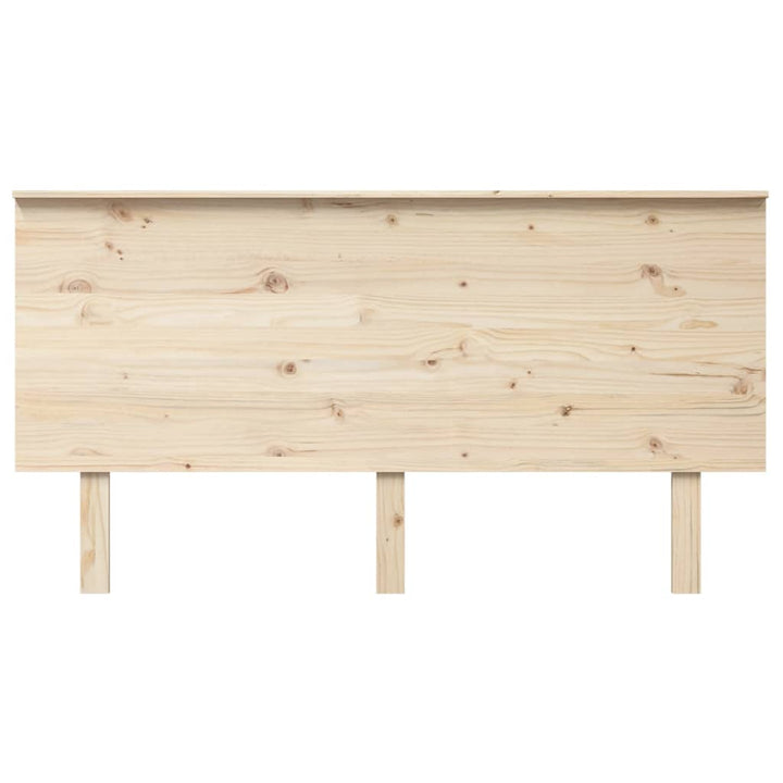 sengegærde 154x6x82,5 cm massivt fyrretræ
