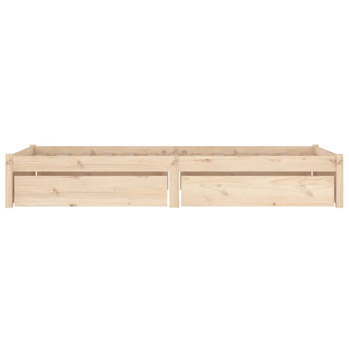 sengeramme med skuffer 75x190 cm Small Single