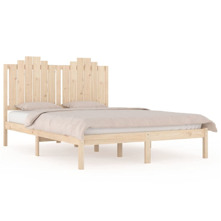 sengeramme 160x200 cm massivt fyrretræ