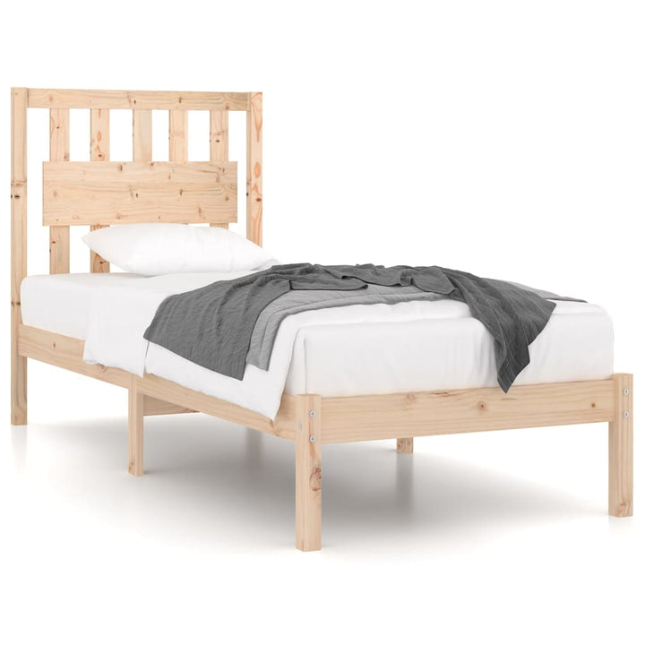 sengeramme 90x200 cm massivt fyrretræ