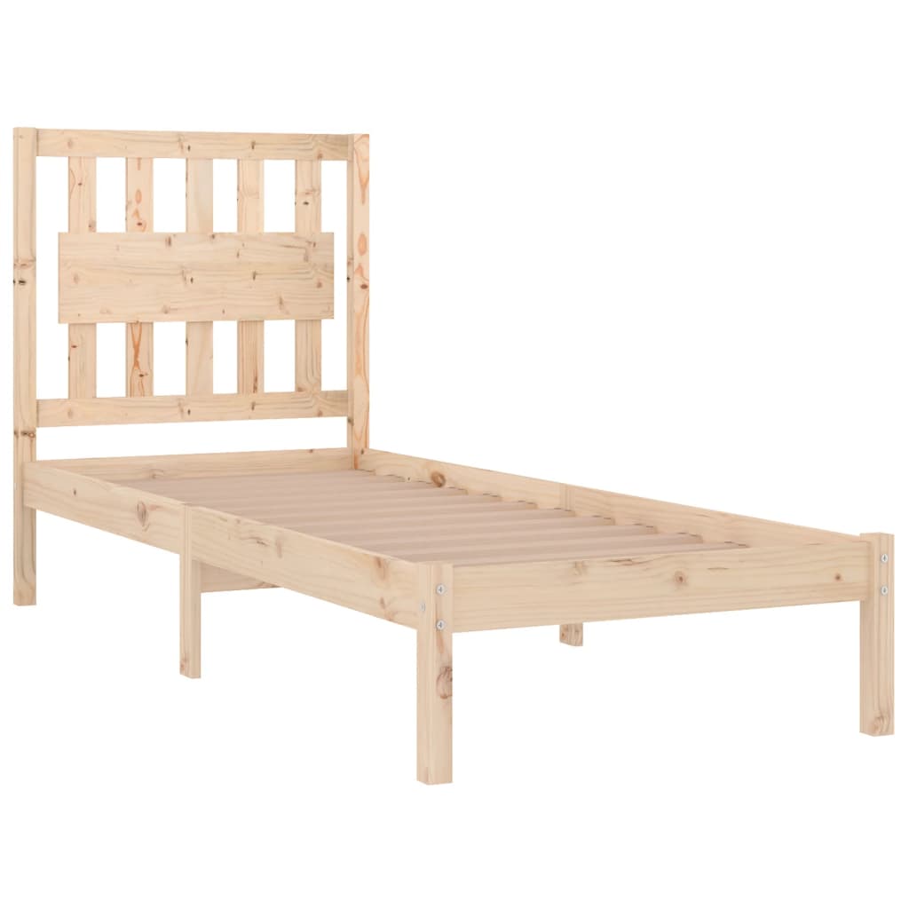 sengeramme 90x200 cm massivt fyrretræ