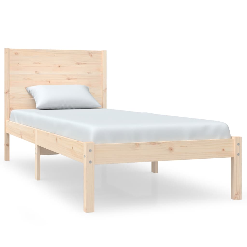 sengeramme 75x190 cm massivt træ