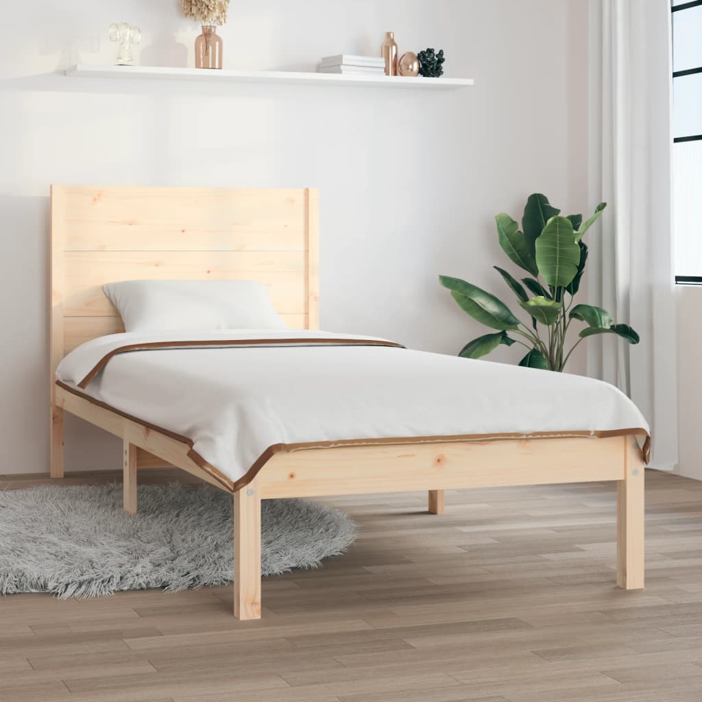 sengeramme 75x190 cm massivt træ