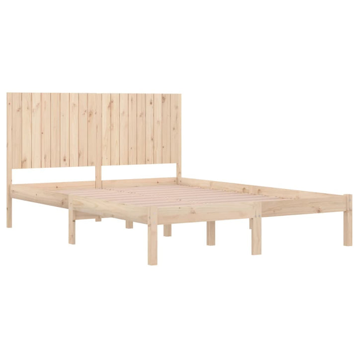 sengeramme 180x200 cm massivt fyrretræ