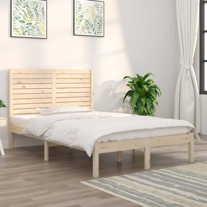 sengeramme 140x190 cm massivt træ