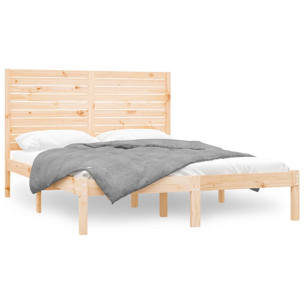 sengeramme 160x200 cm massivt træ